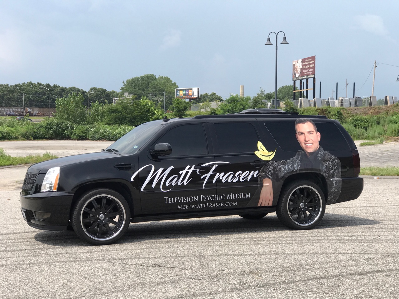 Matthew Fraser Vehicle Wrap Drivers 2017
