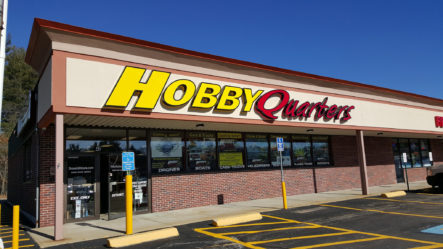 Hobby Quarters Channel Letters in the Day